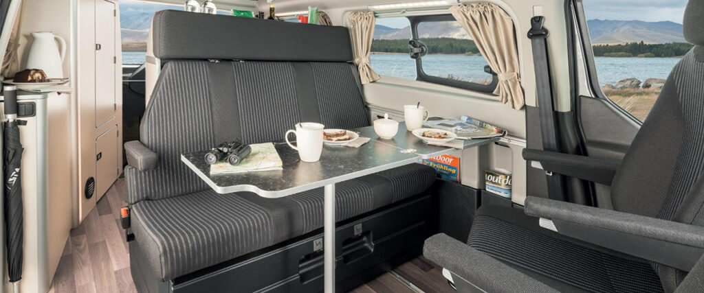 Bild Ford Transit Custom Nugget Innenraum