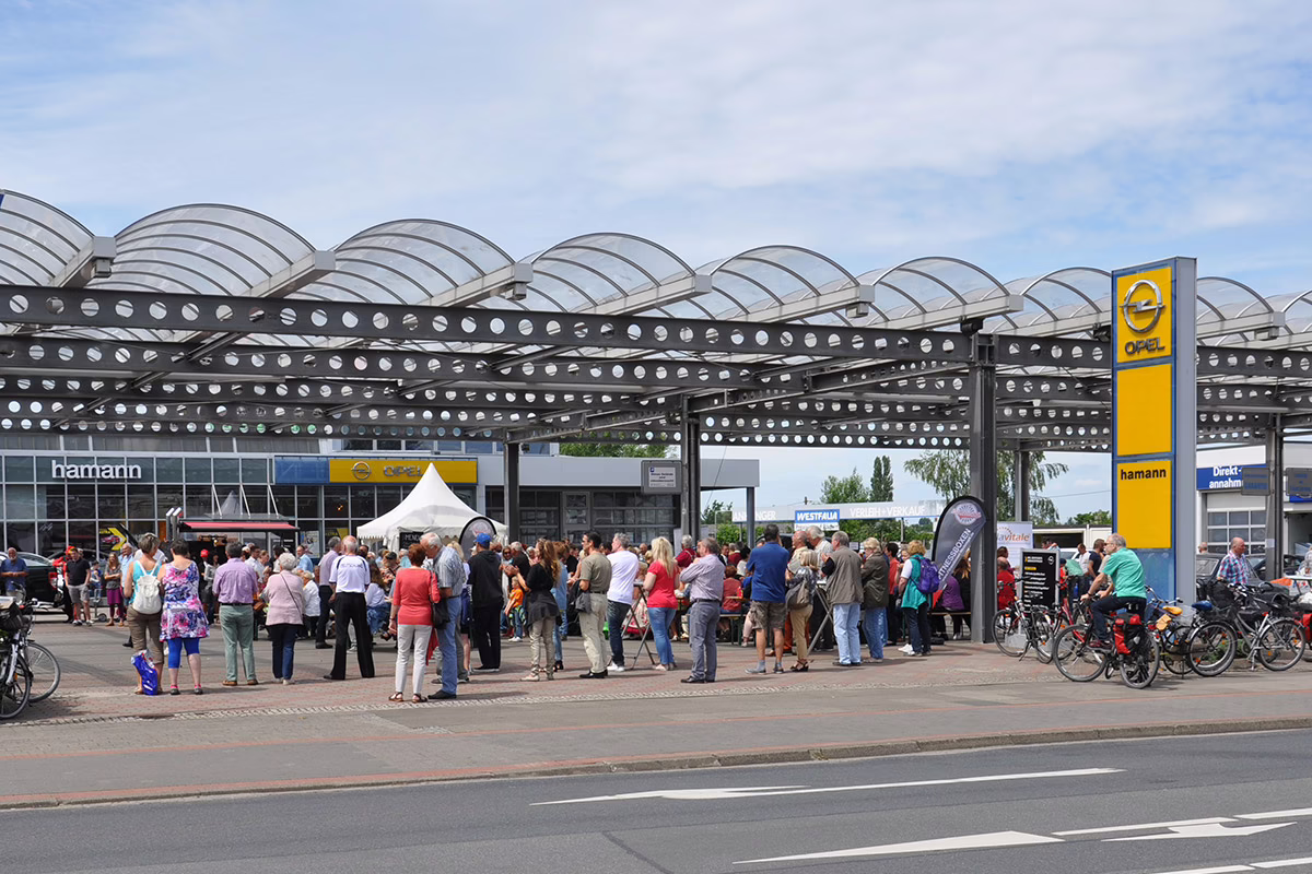 Opel beim Authohaus Hamann