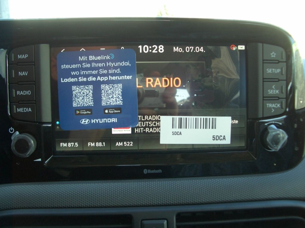 Fahrzeugabbildung Hyundai i10 Facelift MJ25 1.2 Trend Navi, Komfort-Paket