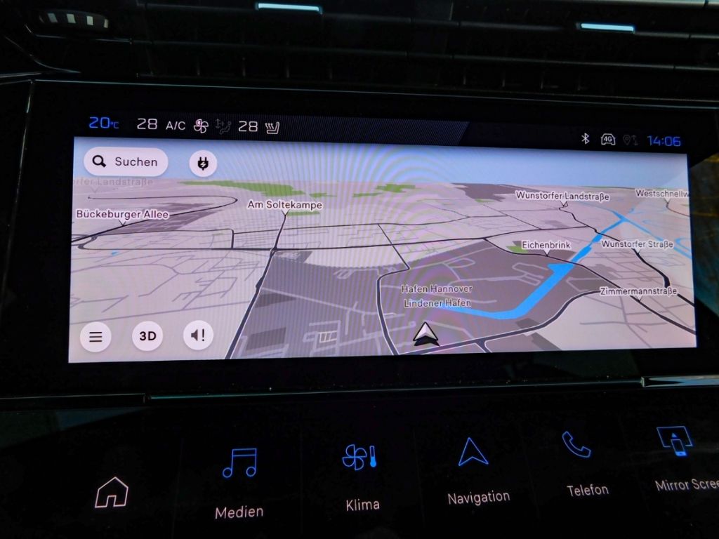 Fahrzeugabbildung Peugeot 408 Plug-in-Hybrid 225 GT Matrix-LED 360 Kamera