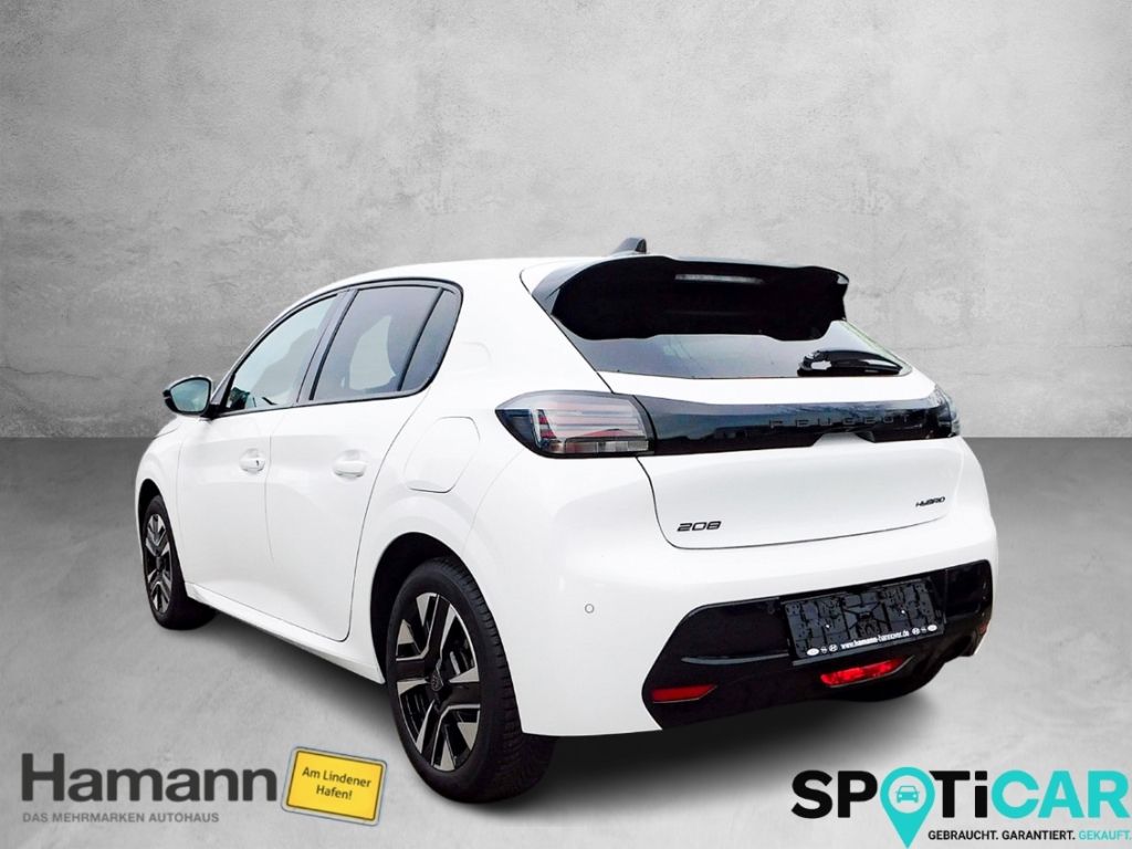 Fahrzeugabbildung Peugeot 208 Hybrid 100 Allure Rückfahrkamera Allwetterre
