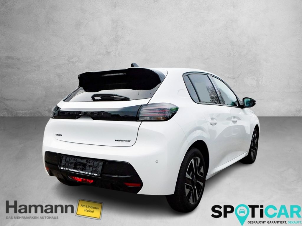 Fahrzeugabbildung Peugeot 208 Hybrid 100 Allure Rückfahrkamera Allwetterre