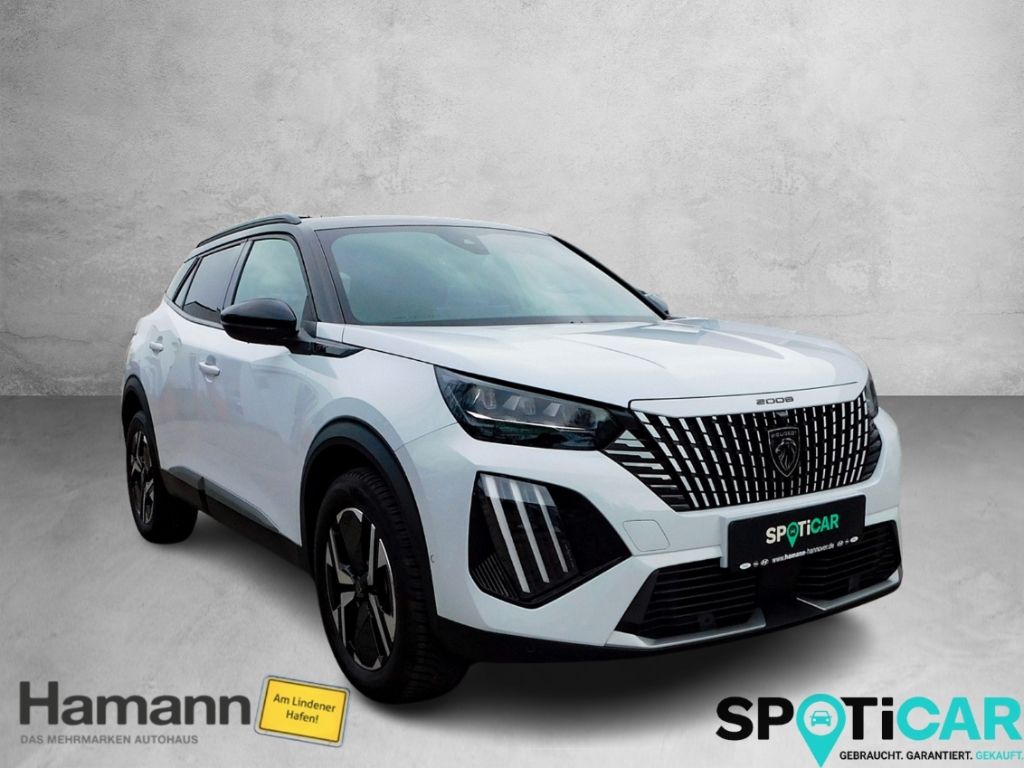 Fahrzeugabbildung Peugeot 2008 Hybrid 136 GT 2x Kamera ACC Navi Ganzjahres