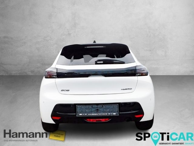 Fahrzeugabbildung Peugeot 208 Peugeot Hybrid 100 Allure Rückfahrkamera All